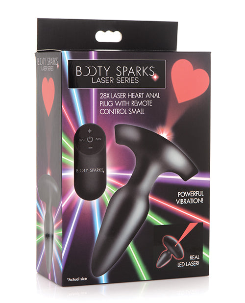 Booty Sparks Laser Anal Plug w/Remote - Small