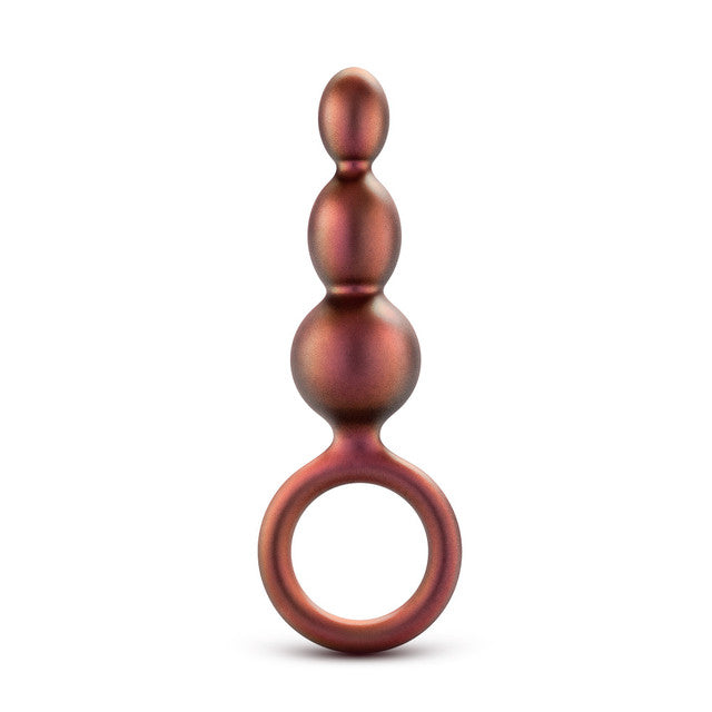 Anal Adventures Matrix - Beaded Loop Plug - Copper