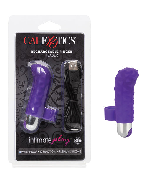 Intimate Play Rechargeable Finger Teaser - Purple