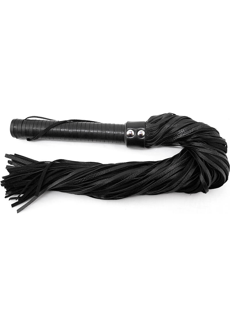 Rouge Leather Flogger - The Lingerie Store