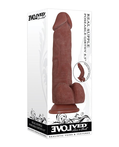 Evolved Real Supple Poseable Girthy 8.5” - The Lingerie Store
