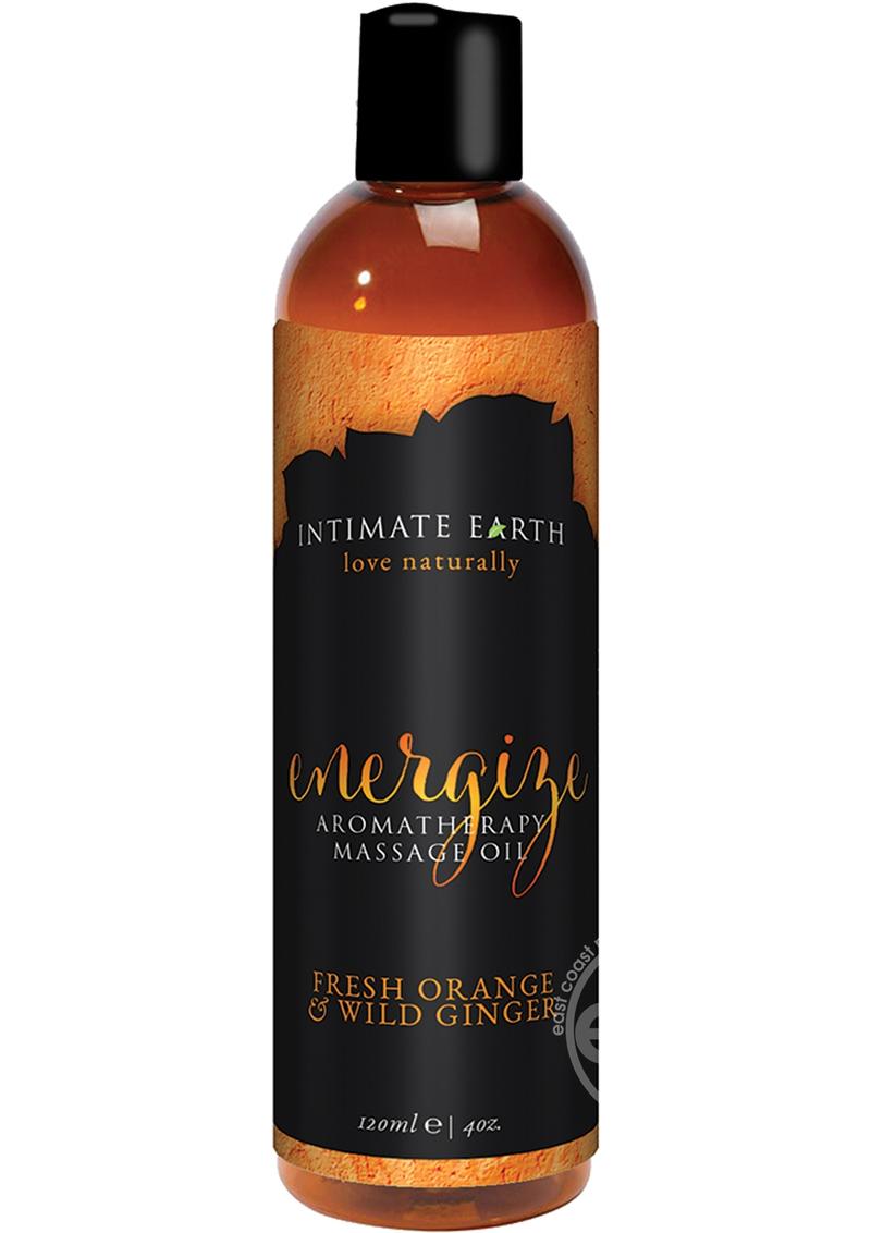 Intimate Earth Aromatherapy Massage Oil - The Lingerie Store