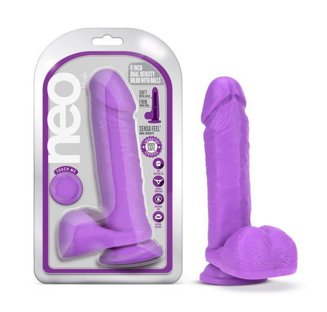 Neo - 8 Inch Dual Density Dildo