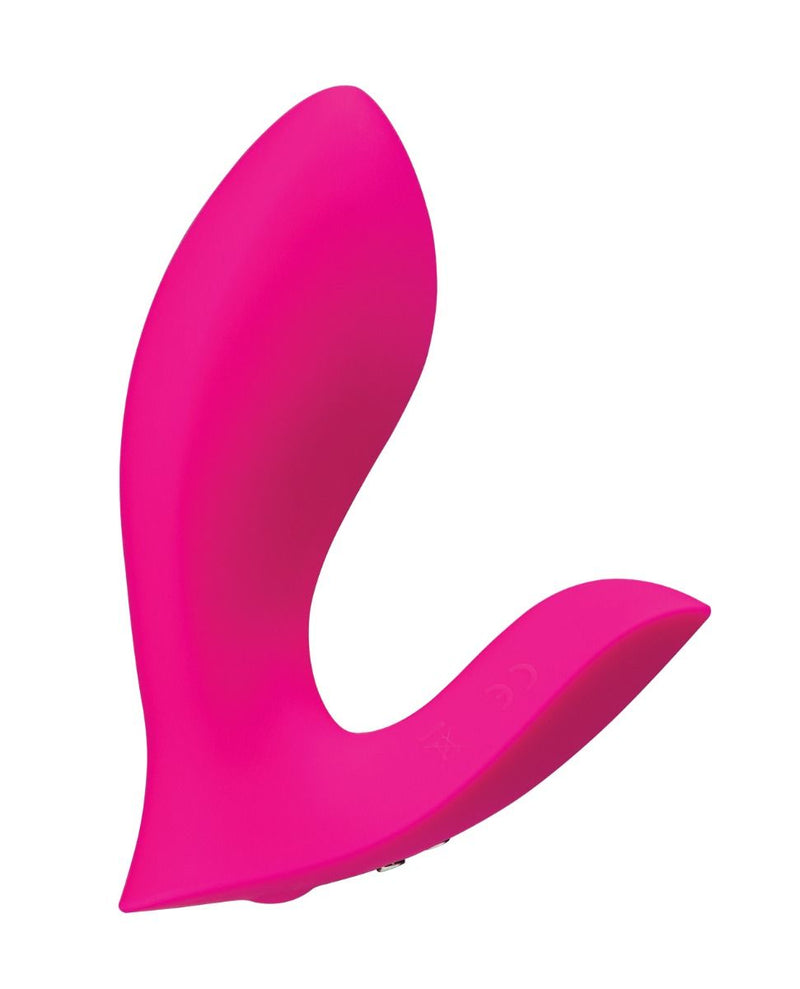 Lovense Flexer Dual Panty Vibrator - Pink