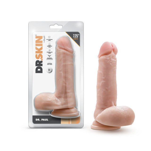 Dr. Skin - Dr. Paul - 7.25 Inch Dildo With Balls