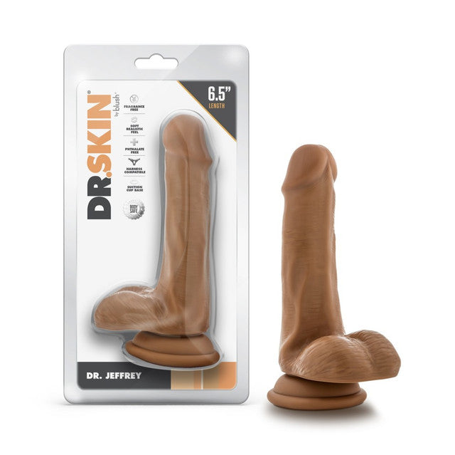 Dr. Skin - Dr. Jeffrey - 6.5 Inch Dildo With Balls