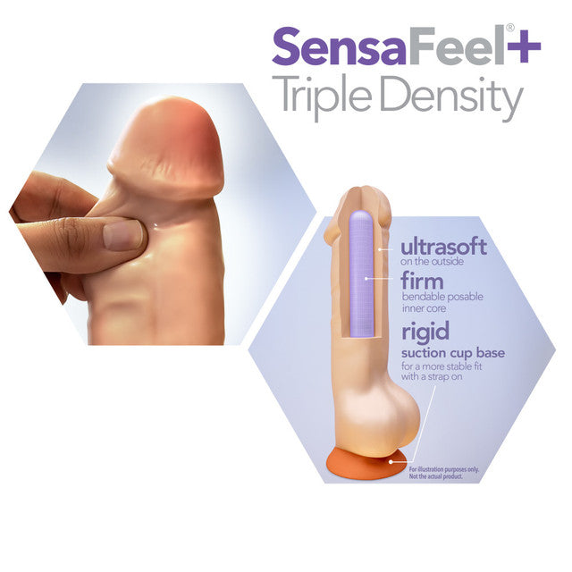 Dr. Skin Plus - 9 Inch Posable Thick Dildo