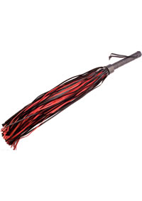 Rouge Leather Flogger - The Lingerie Store