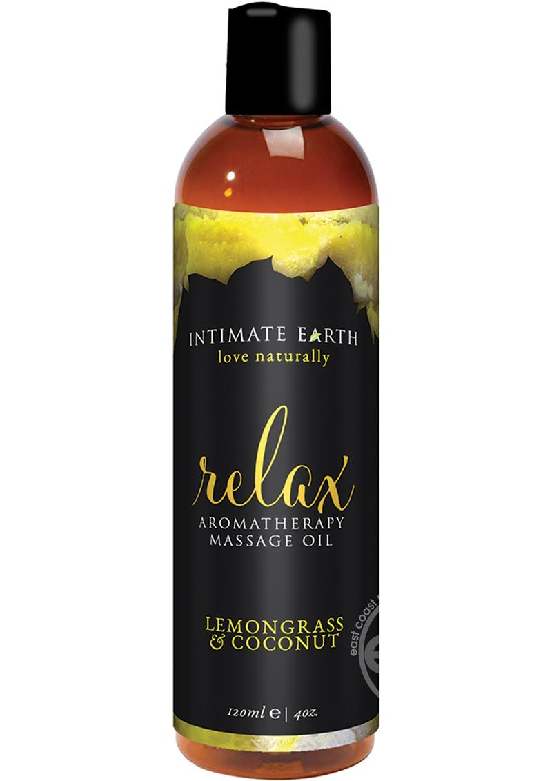 Intimate Earth Aromatherapy Massage Oil - The Lingerie Store