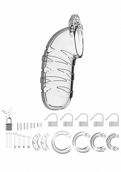 Model 05 - Chastity - 5.5" - Cock Cage - Transparent