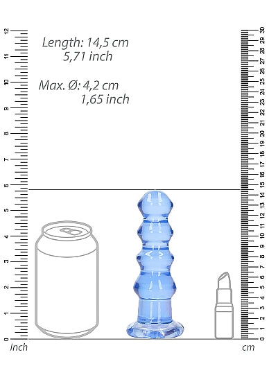 Curvy Dildo or Butt Plug - 5.5'' / 13,5 cm