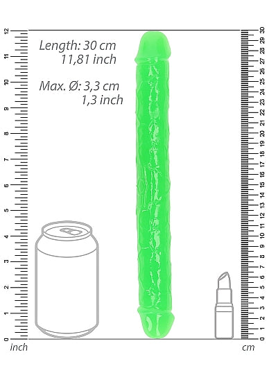 Double Dong Glow in the Dark - 12'' / 30 cm