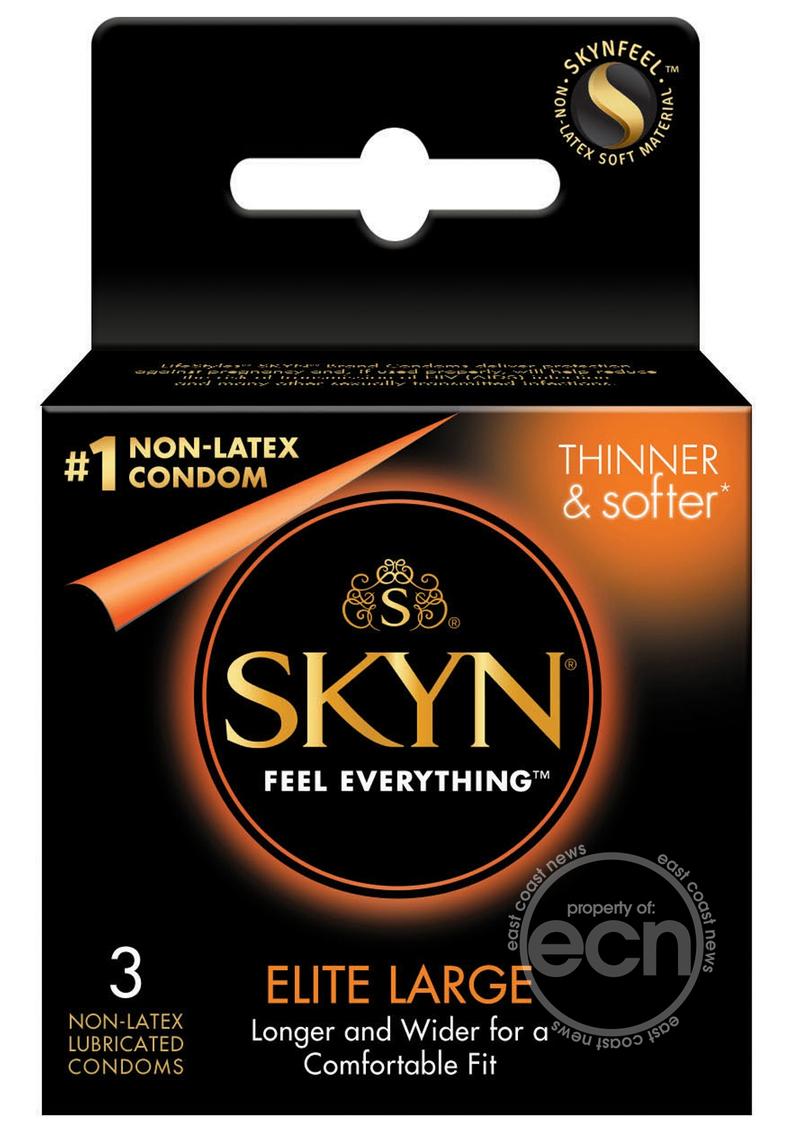 Lifesyles Skyn Lubricated Condoms 3-Pack - The Lingerie Store