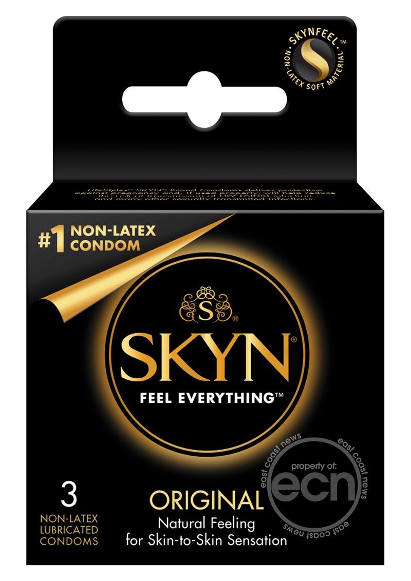 Lifesyles Skyn Lubricated Condoms 3-Pack - The Lingerie Store