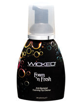 Wicked Sensual Care Foam N Fresh Anti-Bacterial Foaming Toy Cleaner - 8 oz - The Lingerie Store