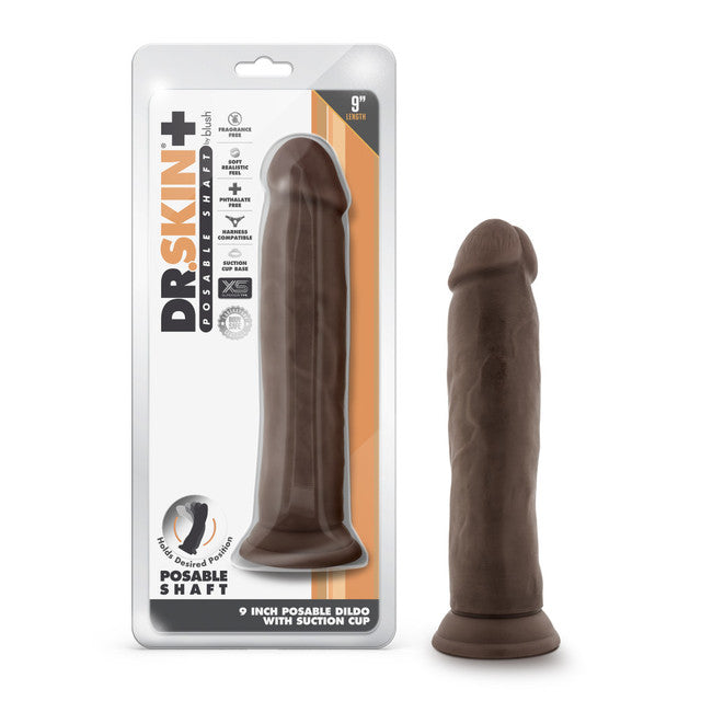 Dr. Skin Plus - 9 Inch Posable Thick Dildo
